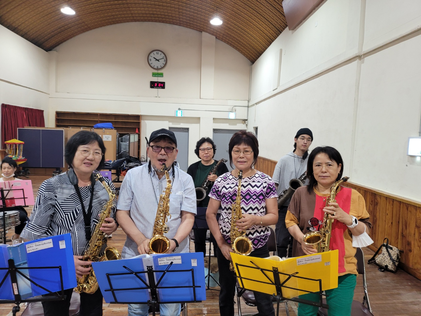 윈드오케스트라 연습